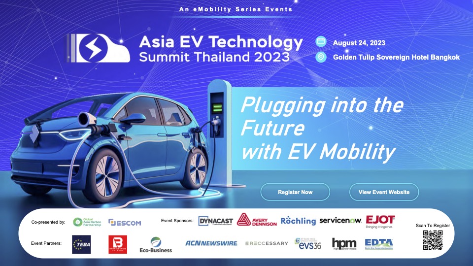 Asia EV Technology Summit Thailand 2023 (on August 24, 2023) Thai