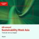 4th annual Sustainability Week Asia